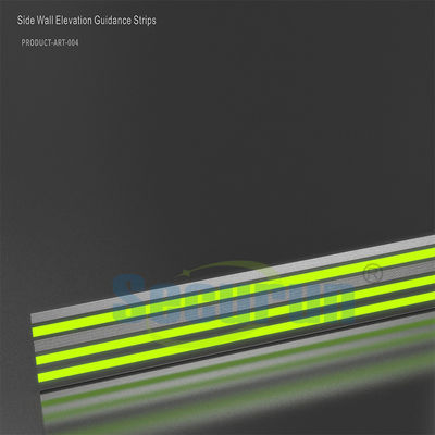 Self Luminous Photoluminescent Exit Path Markings For Hospital Egress Sidewall Guide